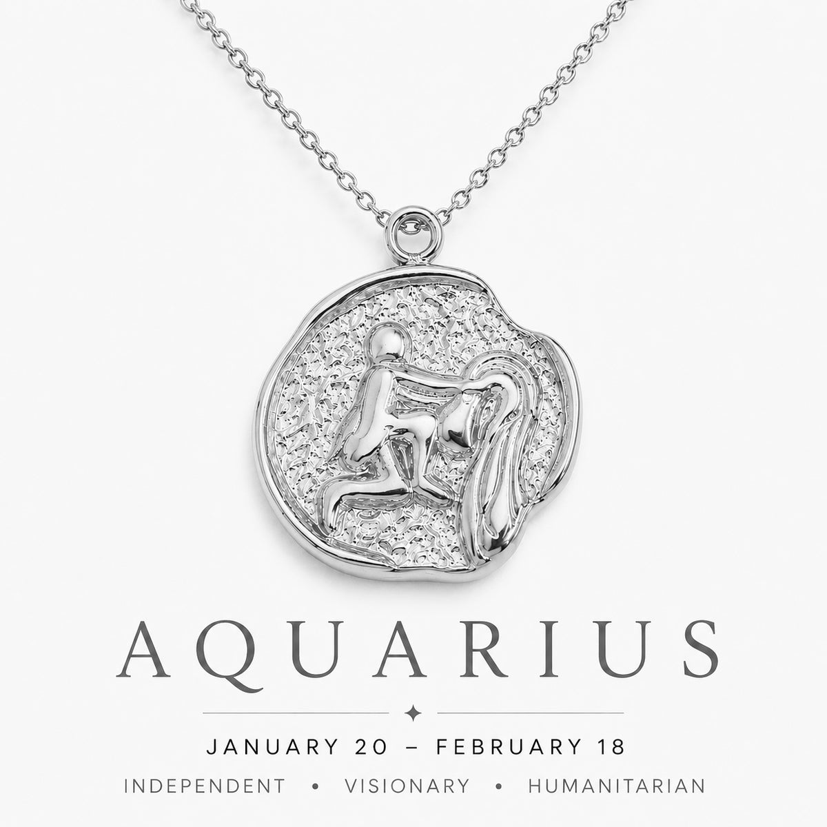 Silver Zodiac Necklace