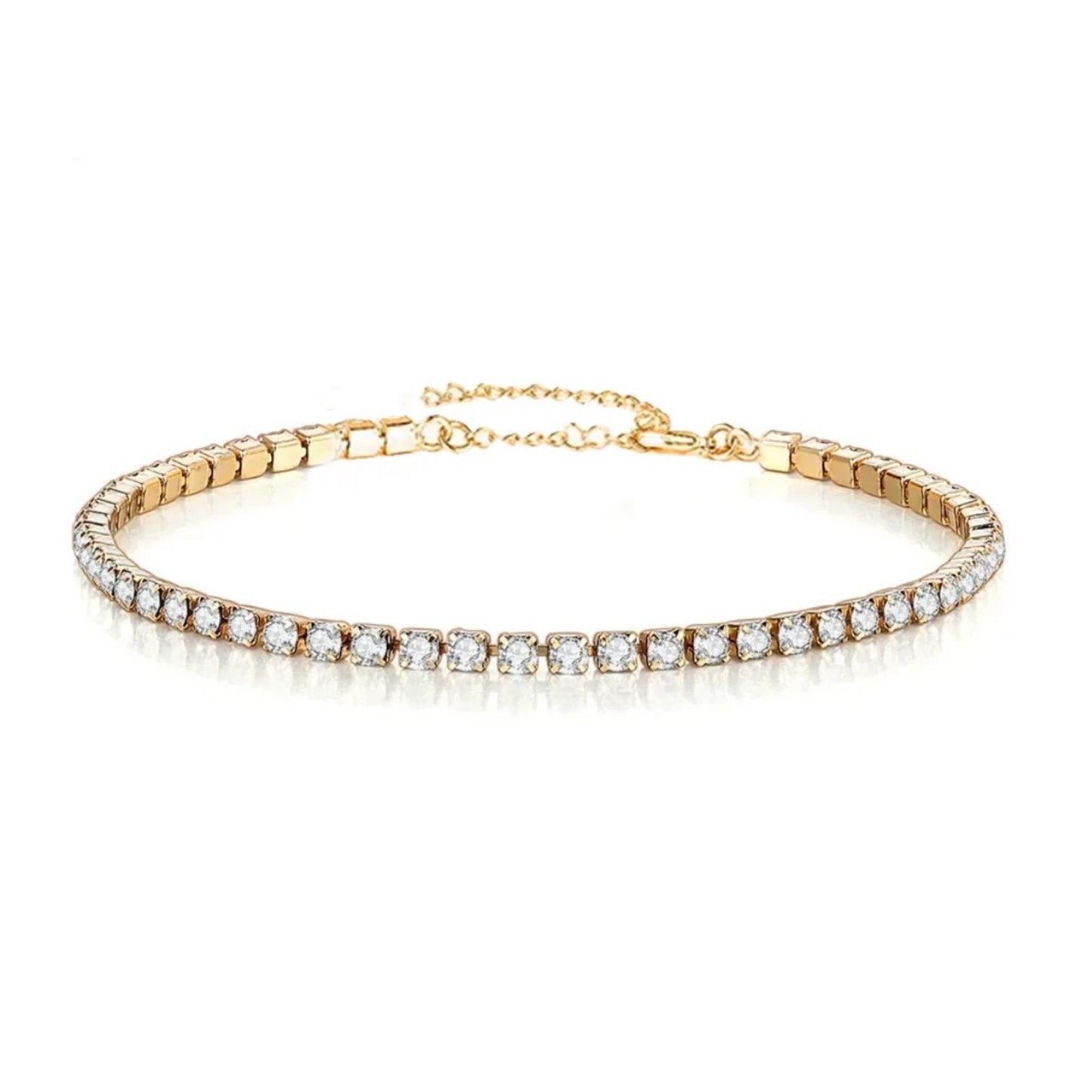 Sienna Gold Tennis Bracelet