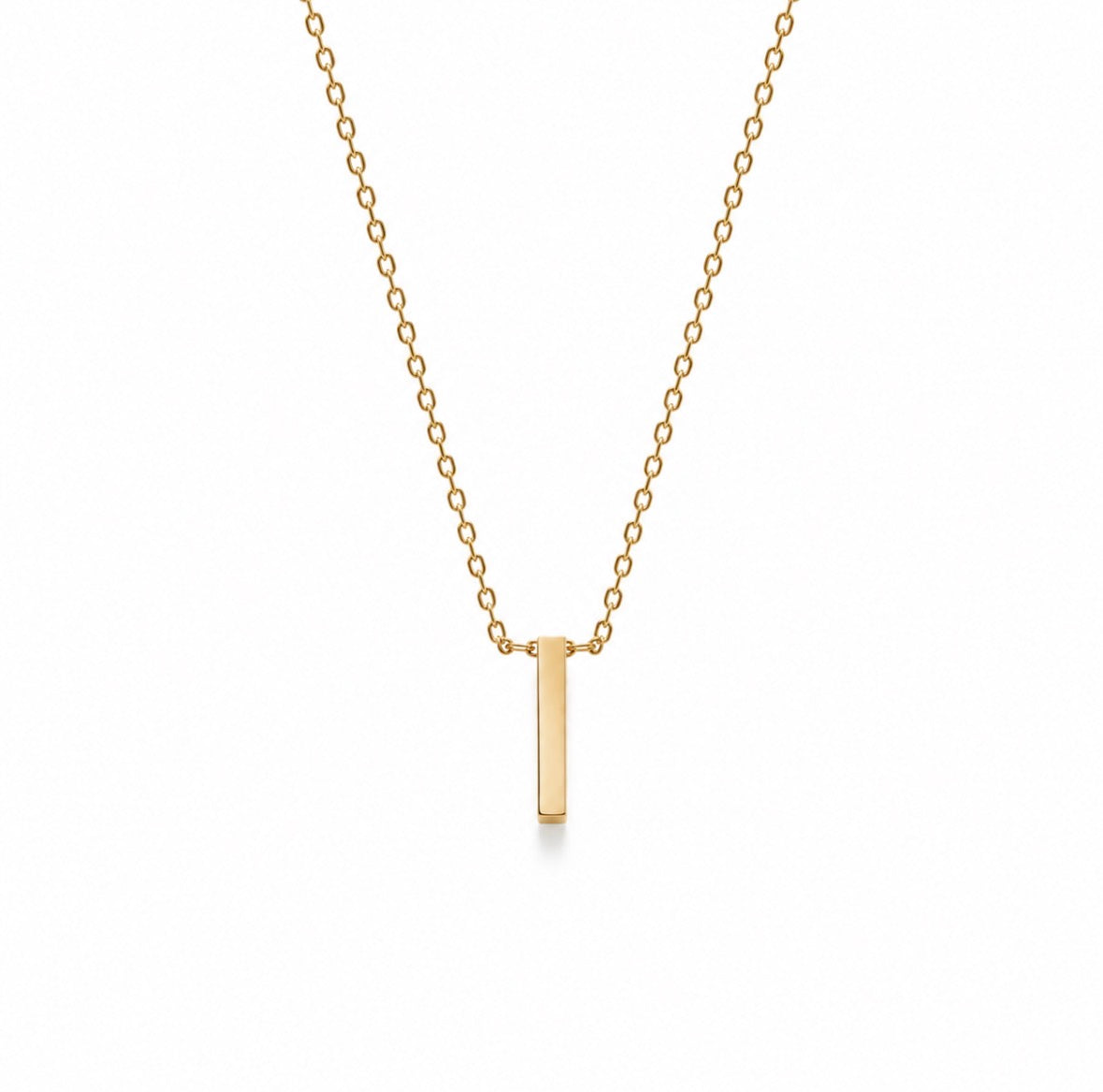 Gold Initial Necklace