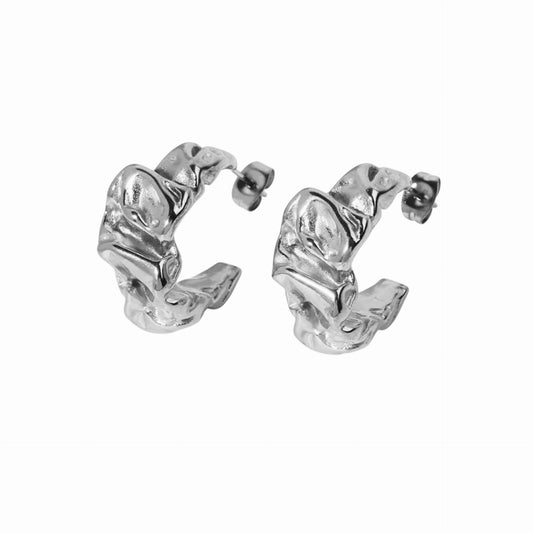 Silver Imogen Statement Earrings