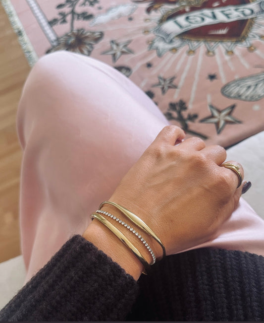 Gold Classic Bangle