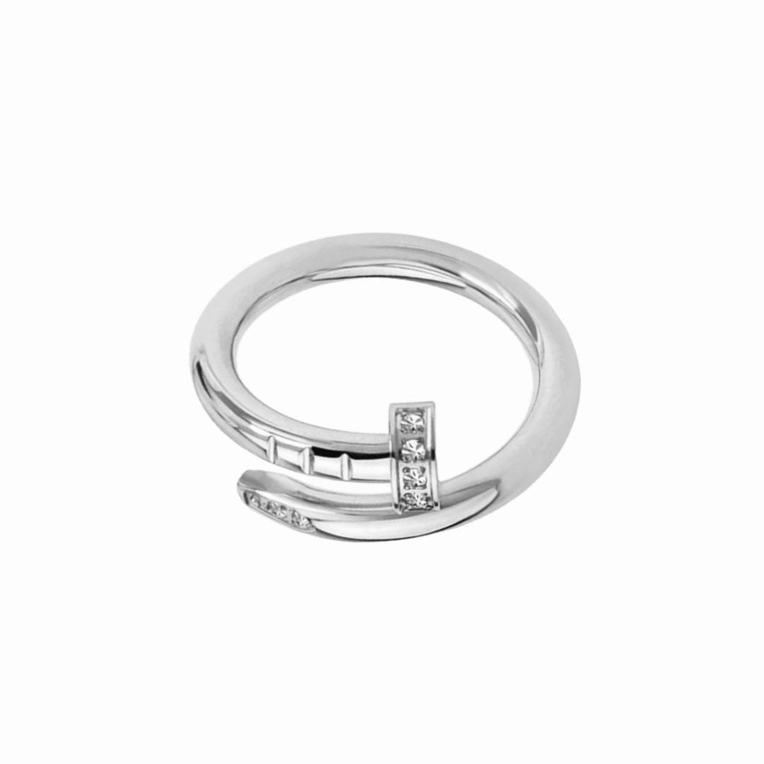 Nail CZ Ring