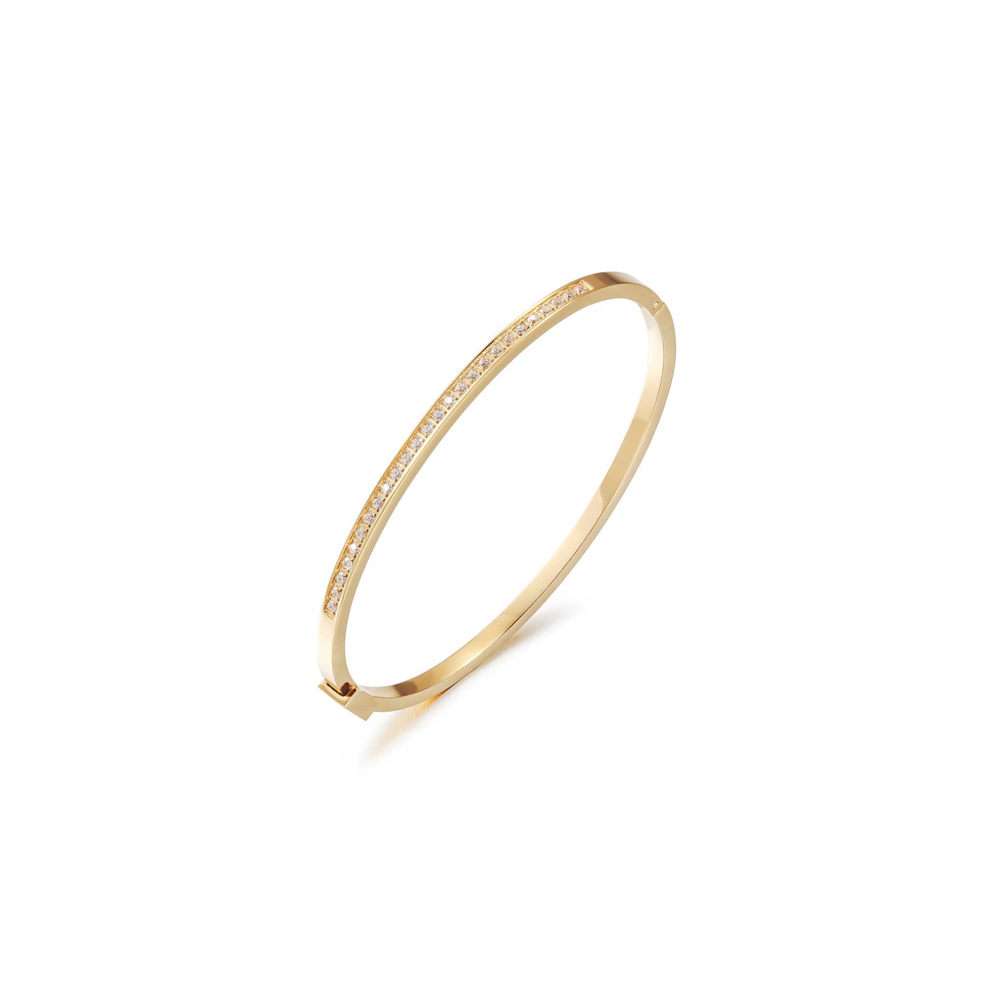 Reign Gold CZ Bangle
