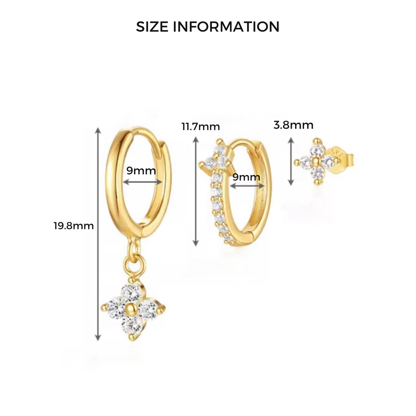 Alba Earring Stack Set