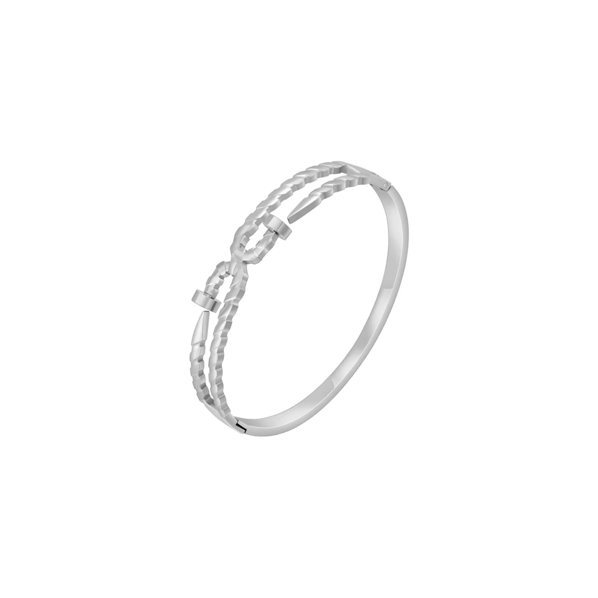 Nola Silver Bangle