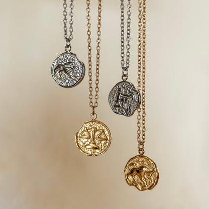 Silver Zodiac Necklace