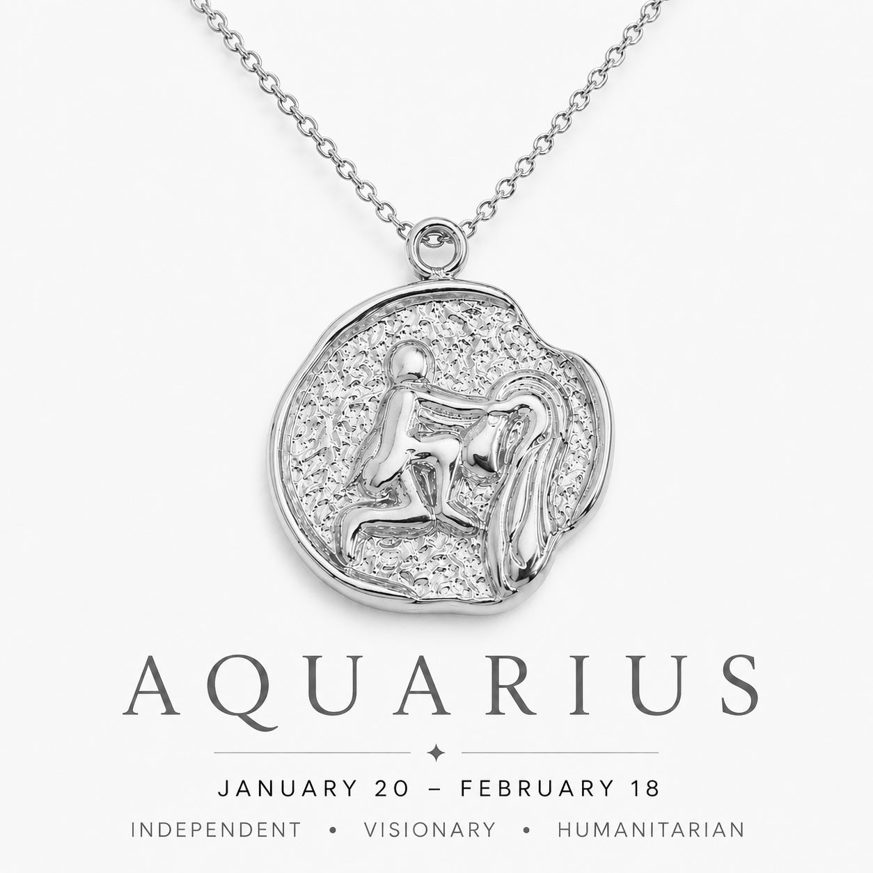 Silver Zodiac Necklace