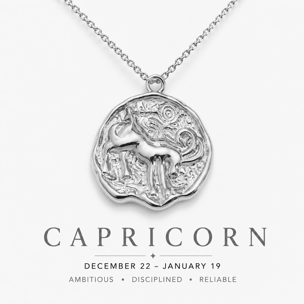 Silver Zodiac Necklace