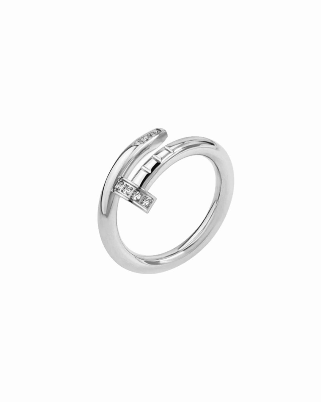 Nail CZ Ring
