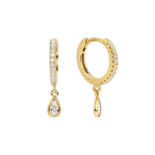 Paige Gold Drop Earrings