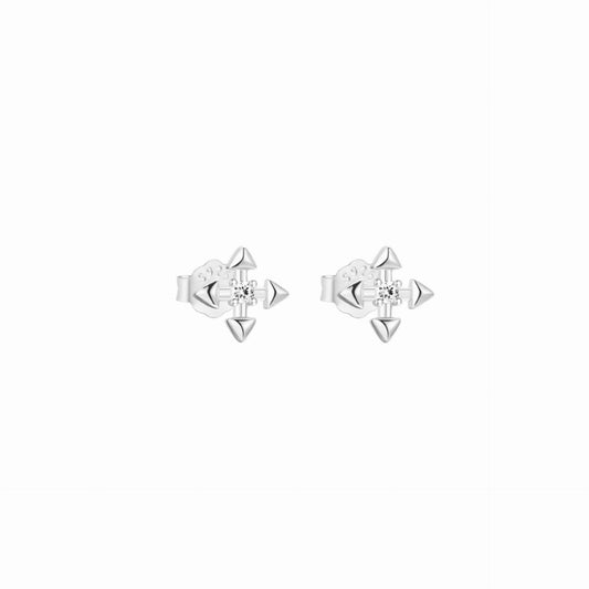 Studs Earrings - Silver