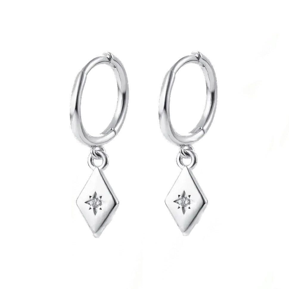 Silver Jaques Earrings