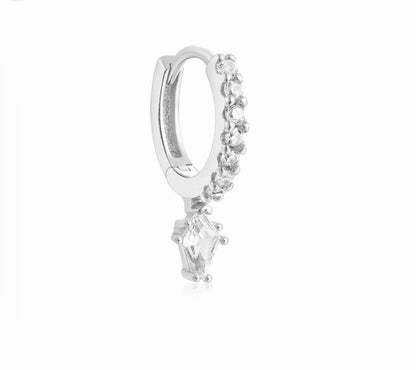 Silver Paloma Single Earring