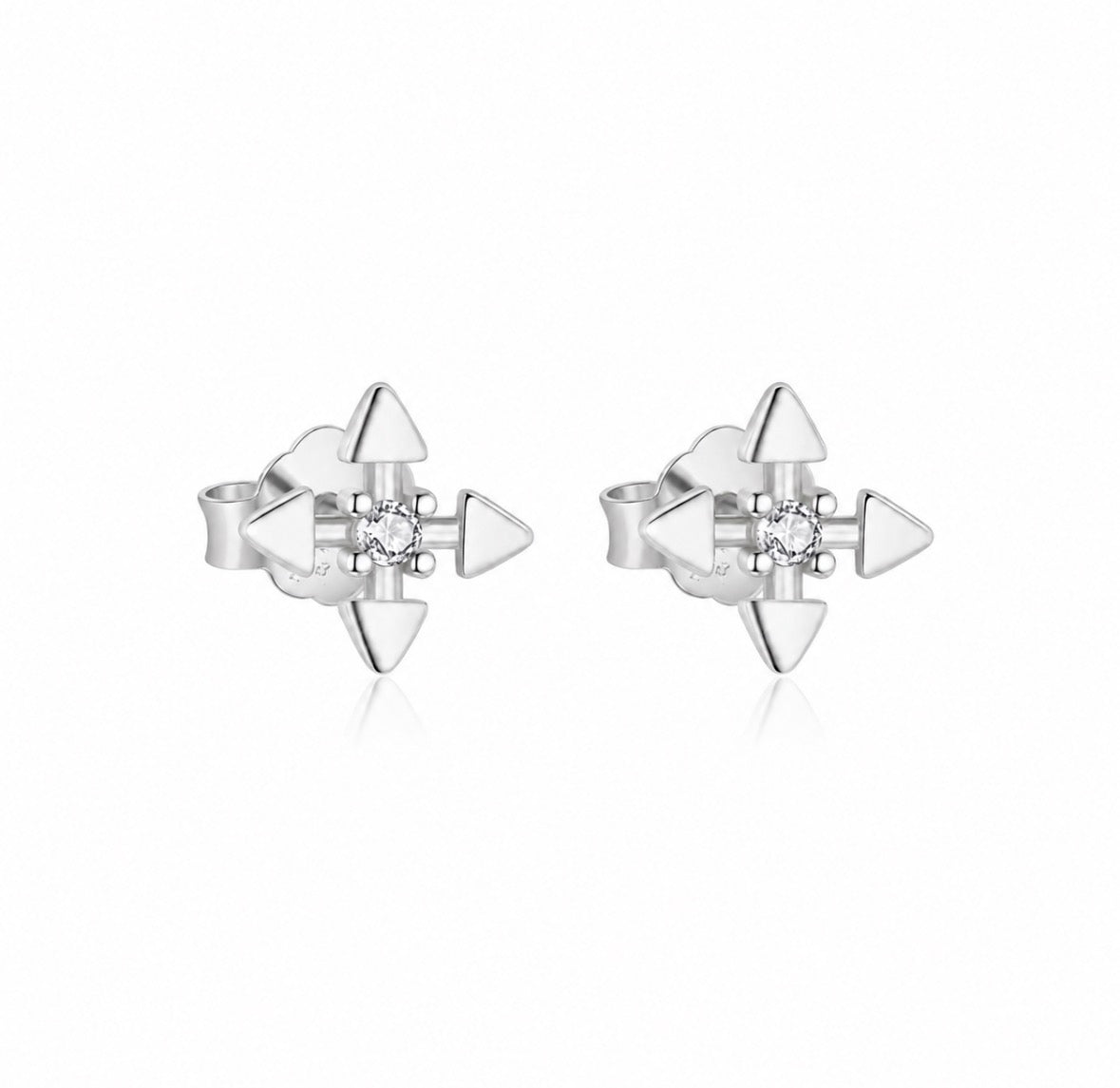 Studs Earrings - Silver
