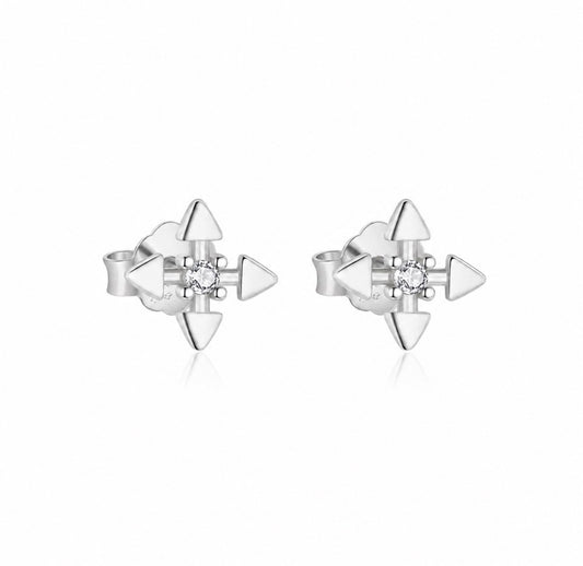 Studs Earrings - Silver