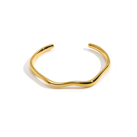 ORO GOLD CUFF BANGLE