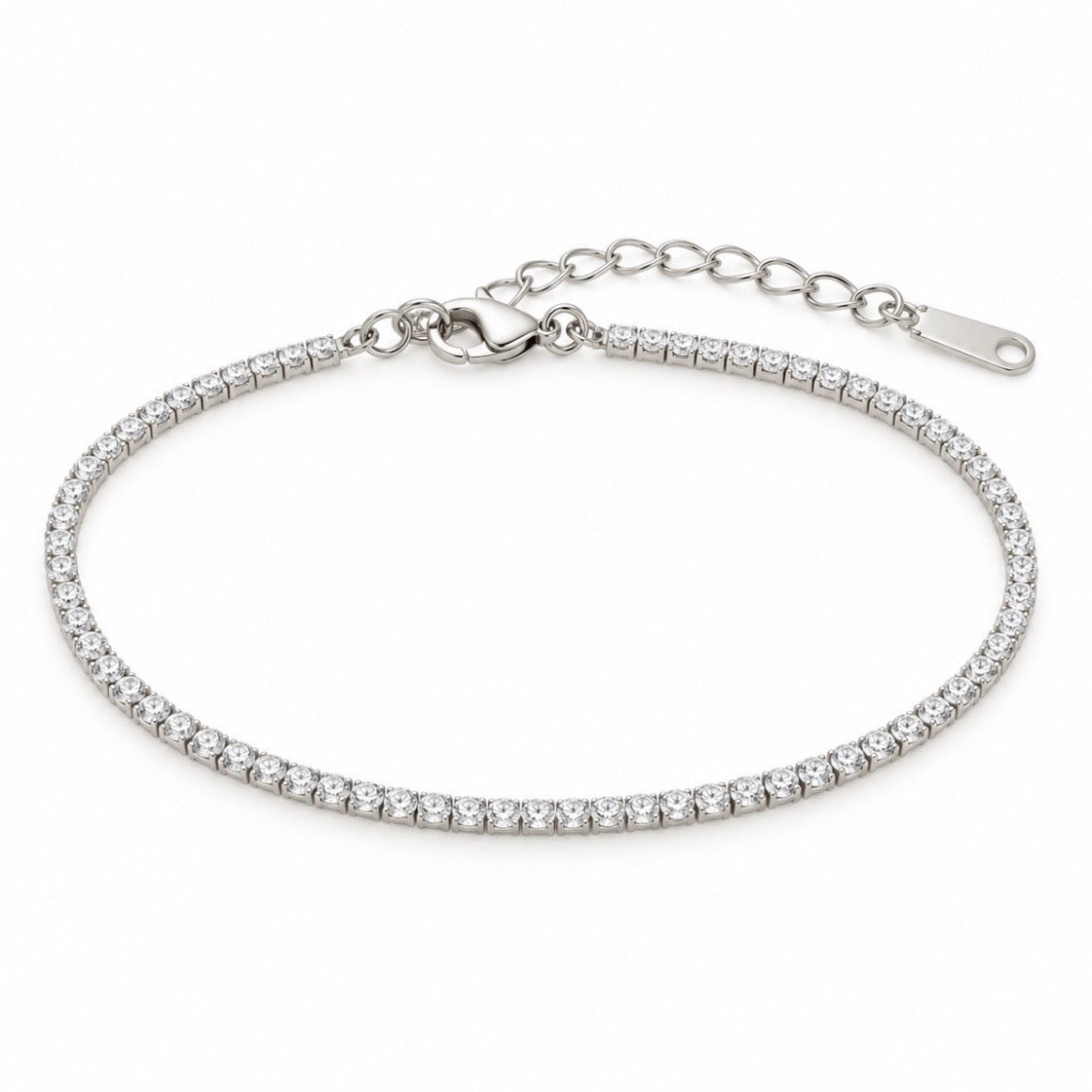 Silver Amour Bracelet Stack