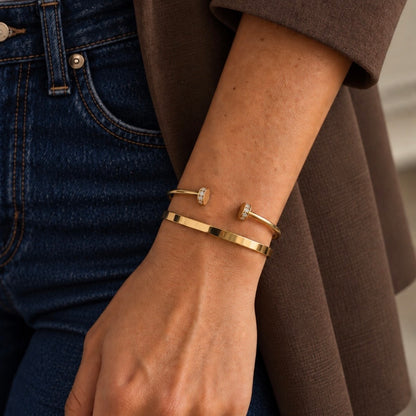Gold Classic Blair Bracelet Stack
