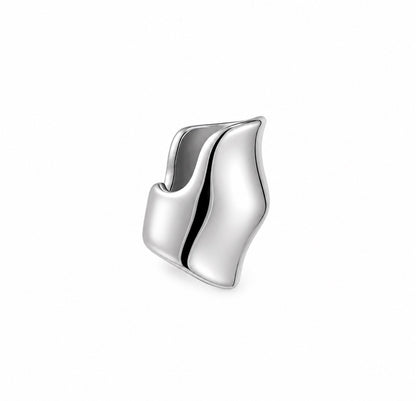 Dune Silver Ear Cuff