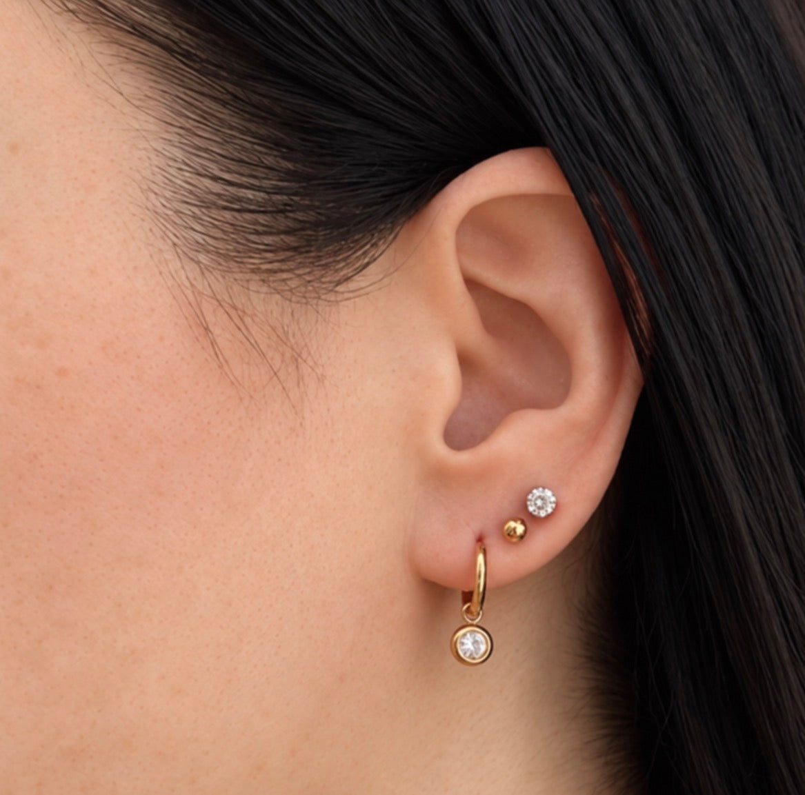 Bianca Gold Ear Stack