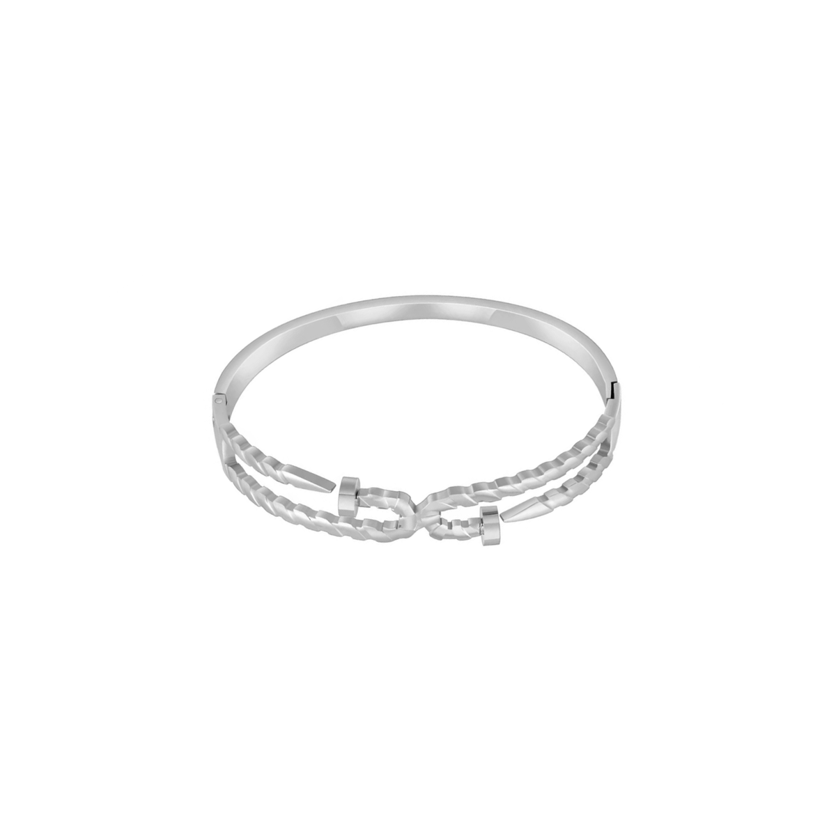 Nola Silver Bangle