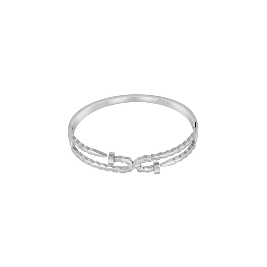 Nola Silver Bangle
