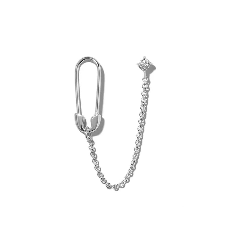Lucky Brand Women's Heart Safety Pin Earrings, India | Ubuy